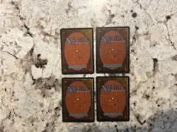 Red Elemental Blast x4 - Magic the Gathering Revised Red Elemental Blast HP - Image 2