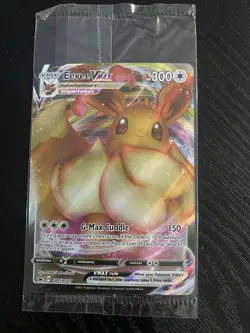 Pokemon TCG Sealed Eevee VMAX Sword & Shield Swsh087 Holo Promo - Image 1