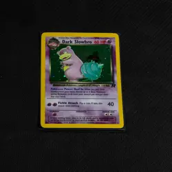 Vintage Pokemon TCG Team Rocket - Dark Slowbro Holo Rare - Near Mint - Image 1
