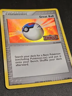 Pokemon TCG Great Ball 77/108 Reverse Holo Foil EX Power Keepers Nintendo 07 LP - Image 2