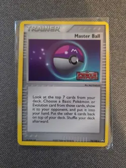 Master Ball 78/108 EX Power Keepers Reverse Holo Stamped Pokemon TCG - Image 1
