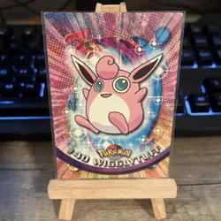 1999 Pokemon Topps TV Animation #40 Wigglytuff - Image 1