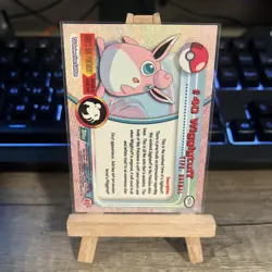 1999 Pokemon Topps TV Animation #40 Wigglytuff - Image 2