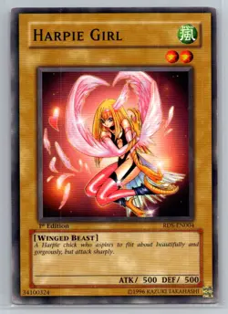 Rise of Destiny #RDS-EN004 Harpie Girl - VG - Image 1
