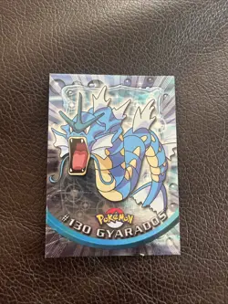 Gyarados #130 - Pokemon Topps Card TV Animation Series 3 -Holo - Blue Logo Rare - Image 1