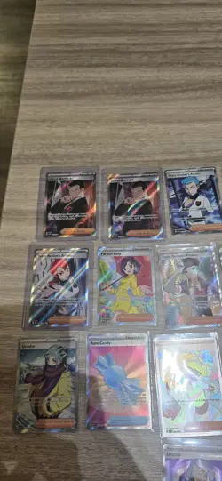 Pokemon 20 Card LOT of SV Prismatic Evolutions Etc Full Art Holo Trainers - Image 2