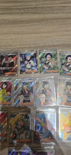 Pokemon 20 Card LOT of SV Prismatic Evolutions Etc Full Art Holo Trainers - Image 3