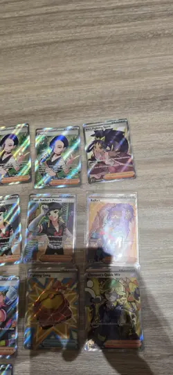 Pokemon 20 Card LOT of SV Prismatic Evolutions Etc Full Art Holo Trainers - Image 4