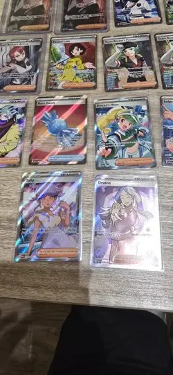 Pokemon 20 Card LOT of SV Prismatic Evolutions Etc Full Art Holo Trainers - Image 5