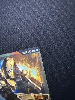 Gundam Gusion Rebake LR Dual Impact GD02-055 Gundam Card Game TCG English - Image 3