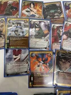 Naruto Trading Collectible Card Game CCG TCG Lot Of All 90 In Photos - Image 5