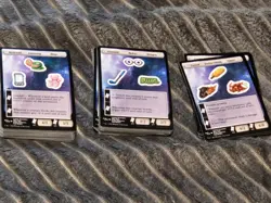 MTG Unfinity Sticker Cards x72 COOL/BEEBLE/CHICKEN/HAT/UMBRELA - Image 1