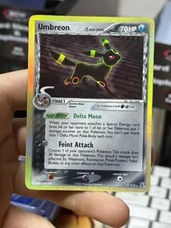 #2 Umbreon 17/113 EX Delta Species 2005 Holo Rare Pokemon Card TCG - Image 3
