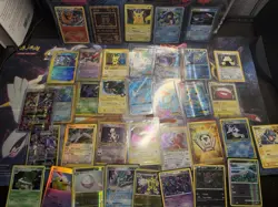 Huge Binder Pokemon Card Collection Mixed Vintage, FA,ex SR, Rares 200+ Cards - Image 1