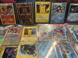 Huge Binder Pokemon Card Collection Mixed Vintage, FA,ex SR, Rares 200+ Cards - Image 2