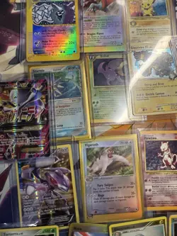 Huge Binder Pokemon Card Collection Mixed Vintage, FA,ex SR, Rares 200+ Cards - Image 3