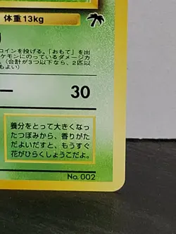 Ivysaur No. 002 Japanese Southern Islands Pokemon Card NM - Image 4