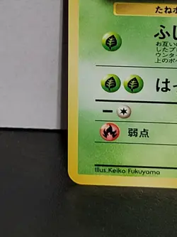 Ivysaur No. 002 Japanese Southern Islands Pokemon Card NM - Image 5