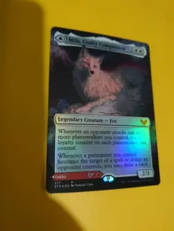 Mila, Crafty Companion. Lukka, Wayward Bonder. STX277 FOIL Mythic MTG Card. - Image 4