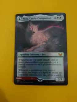 Mila, Crafty Companion. Lukka, Wayward Bonder. STX277 FOIL Mythic MTG Card. - Image 5