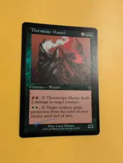 Thornscape MAster. Wizard INVASION. FOIL MTG Card. Shooting star - Image 5