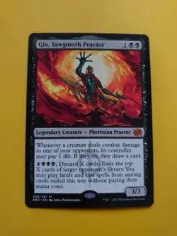 Gix, Yawgmoth Praetor Mythic ONE 095 Phyrexian Magic the Gathering Card. - Image 2