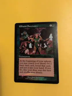 Elfhame Sanctuary. Enchantment INVASION. FOIL MTG Card. Shooting star - Image 1