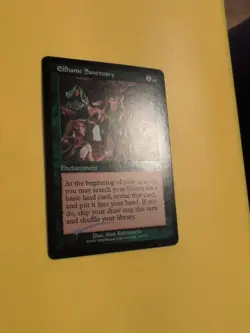 Elfhame Sanctuary. Enchantment INVASION. FOIL MTG Card. Shooting star - Image 3
