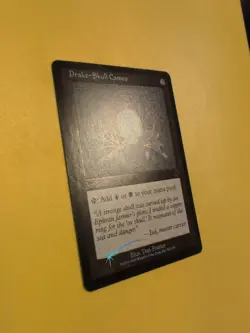 Drake-Skull Cameo. Artifact INVASION. FOIL MTG Card. Shooting star - Image 2