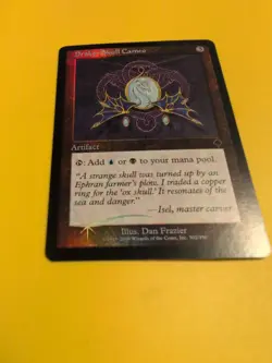 Drake-Skull Cameo. Artifact INVASION. FOIL MTG Card. Shooting star - Image 5