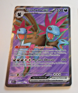 Pokemon Flamme Blanche Francais Card Holo Carte Trioxhydre EX 161/086 FR WHT - Image 1