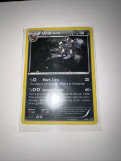 Pokemon TCG Umbreon XY Black Star Promos Holo Card XY96 Near Mint Condition 🌀 - Image 1