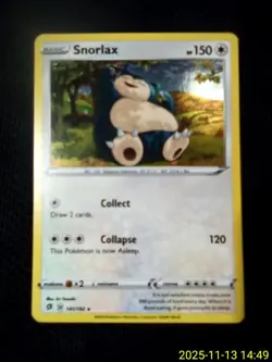 Lot Of 10 Pokemon Cards: Snorlax Variations - Image 2