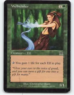 Wellwisher #300 Magic the Gathering Card - Image 1