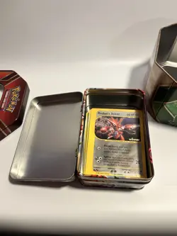 Random Bulk Lot Pokemon Cards with Collectable Tin No Energy - Image 3