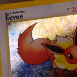 Eevee 11/53 Wotc Black Star Promo Holo Pokemon Card MP Moderately Played - Image 2