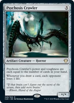 Psychosis Crawler Commander 2020: Ikoria NM Artifact Rare MAGIC CARD ABUGames - Image 1