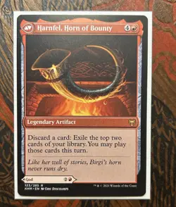 MTG Birgi God of Storytelling Dual Spell Card. Rare and In NM Condition! - Image 4