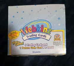 Webkinz Trading Card Game TCG Booster Box (36 Packs) Brand New Sealed (Series 1) - Image 1