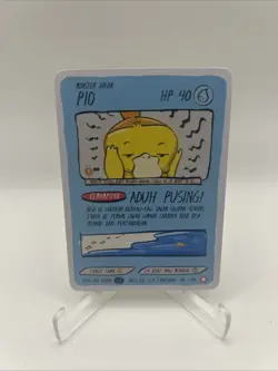 06/50 Pio - Psyduck Pokkedo V1 Indonesian Fan Art Pokemon Derpy Parody Card - Image 1
