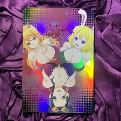 Boa Hancock + Nami ONE PIECE Dream Anime Goddess ACG Waifu Foil Girl Card - Image 1
