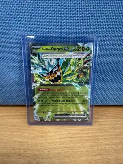Pokemon TCG Teal Mask Ogerpon EX Twilight Masquerade Holo Card 025/167 - Image 1