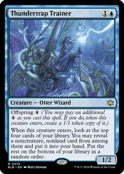 Thundertrap Trainer #78 Bloomburrow BLB Magic MTG NM Near Mint - Image 1