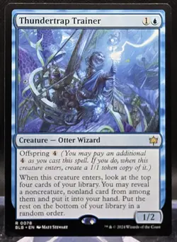 Thundertrap Trainer #78 Bloomburrow Regular Rare - Image 1