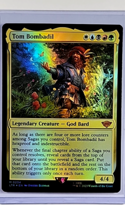 2023 MTG Magic The Gathering LOTR Lord of the Rings Foil #234 Tom Bombadil - Image 1