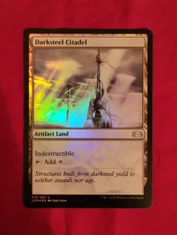 MTG Magic the Gathering Darksteel Citadel (315/503) Double Masters LP FOIL - Image 1