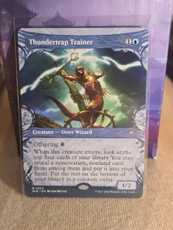Thundertrap Trainer (Showcase) Bloomburrow Regular - Image 1