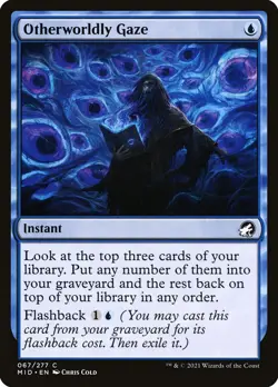 [MTG] Otherworldly Gaze (067) (MID) NM - Image 1