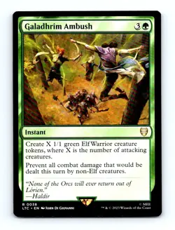 #38 2023 Tales of Middle-earth Commander LTC Galadhrim Ambush Rare - Image 1