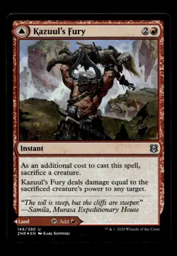 Kazuul's Fury 146 Foil U Zendikar Rising - Image 1